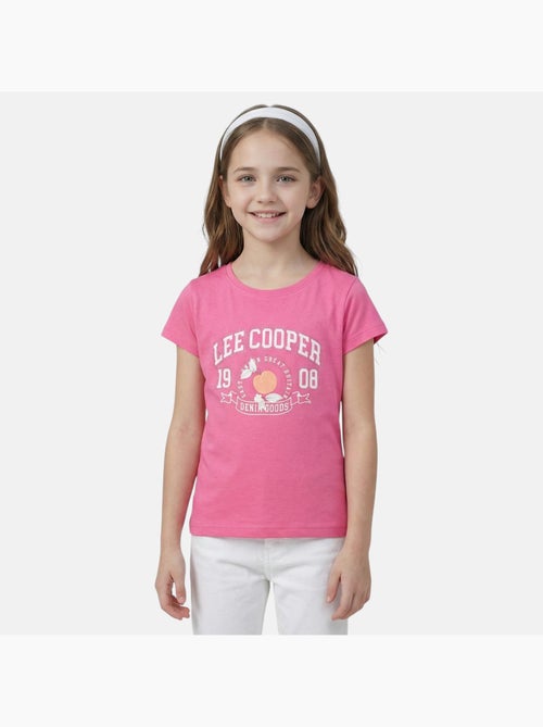 Lee Cooper - Camiseta niña de manga corta - Kiabi