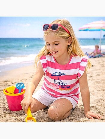 Lee Cooper - Camiseta niña de manga corta