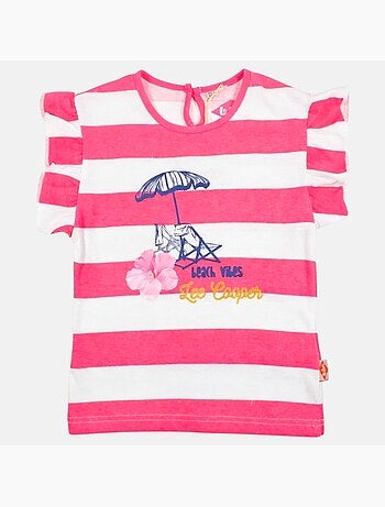 Lee Cooper - Camiseta niña de manga corta