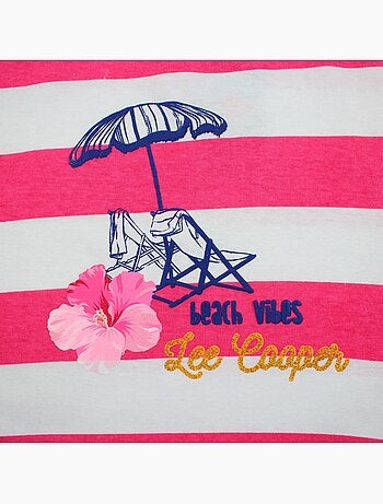 Lee Cooper - Camiseta niña de manga corta