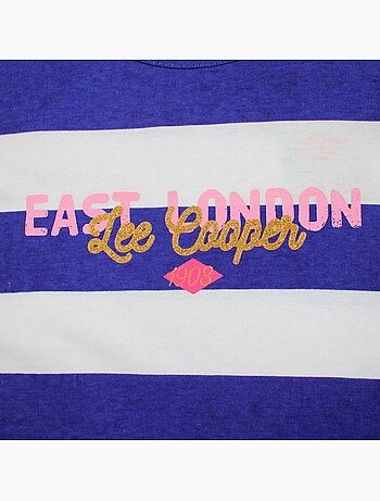 Lee Cooper - Camiseta niña de manga corta