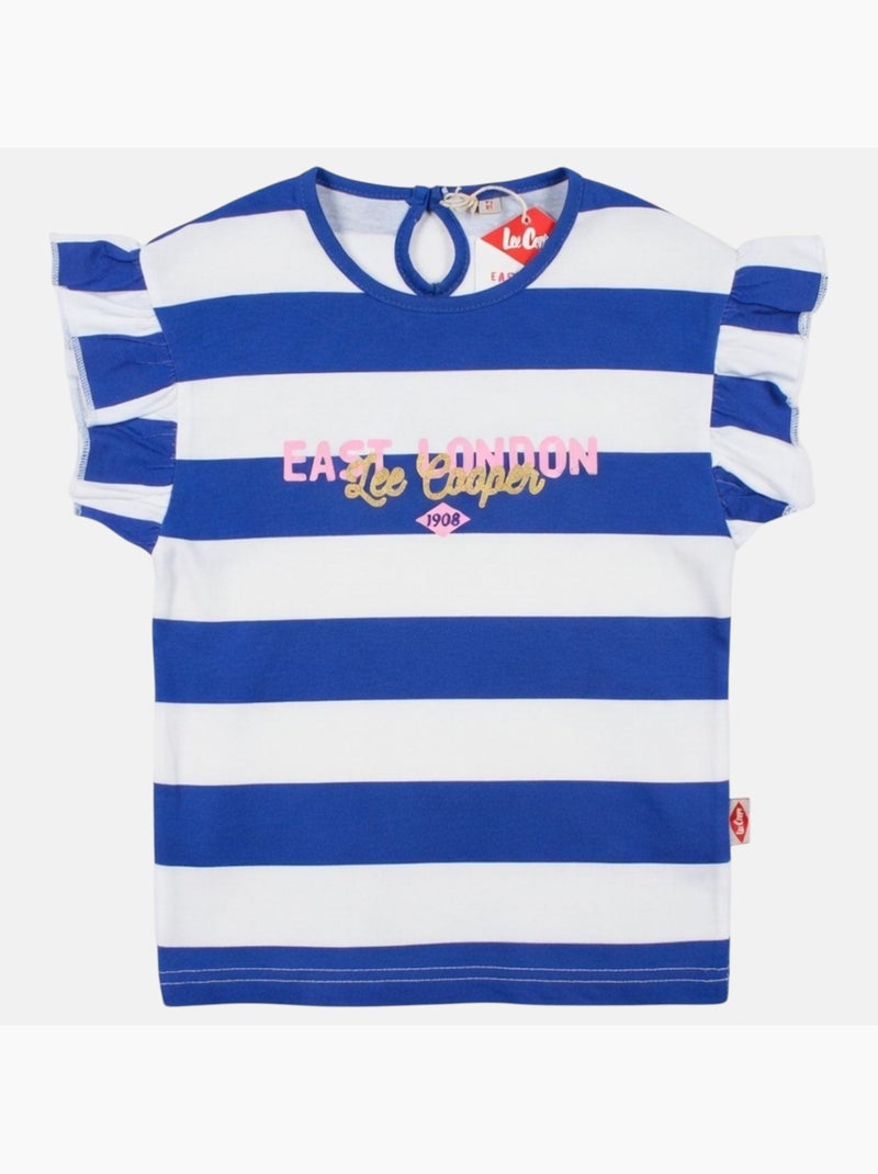Lee Cooper - Camiseta niña de manga corta Violeta - Kiabi