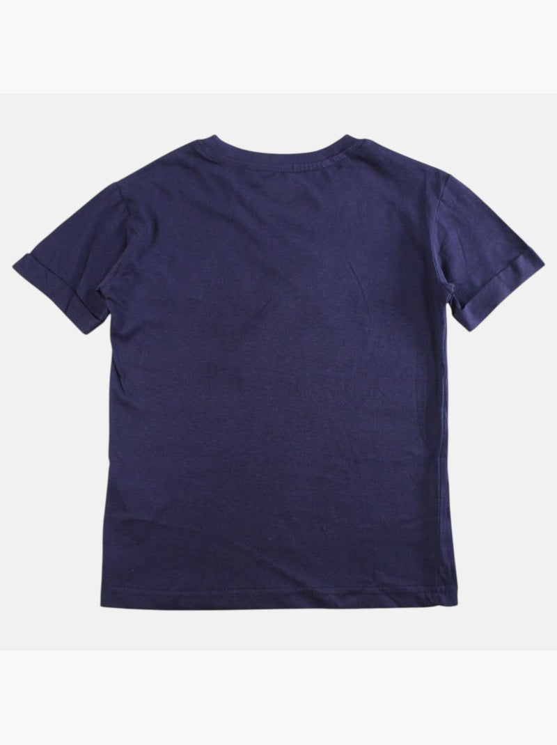 Lee Cooper - Camiseta niña manga corta Azul marino - Kiabi