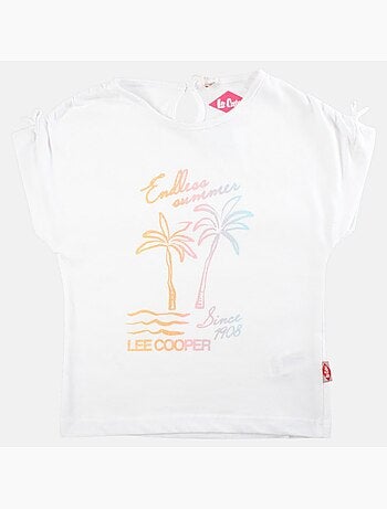 Lee Cooper - Camiseta niña manga corta