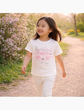 Lee Cooper - Camiseta niña manga corta