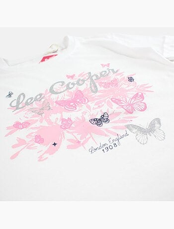 Lee Cooper - Camiseta niña manga corta