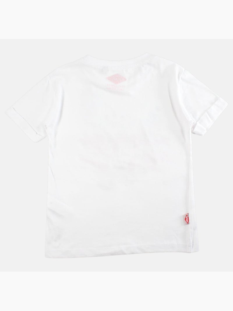Lee Cooper - Camiseta niña manga corta Blanco - Kiabi