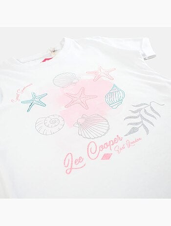 Lee Cooper - Camiseta niña manga corta
