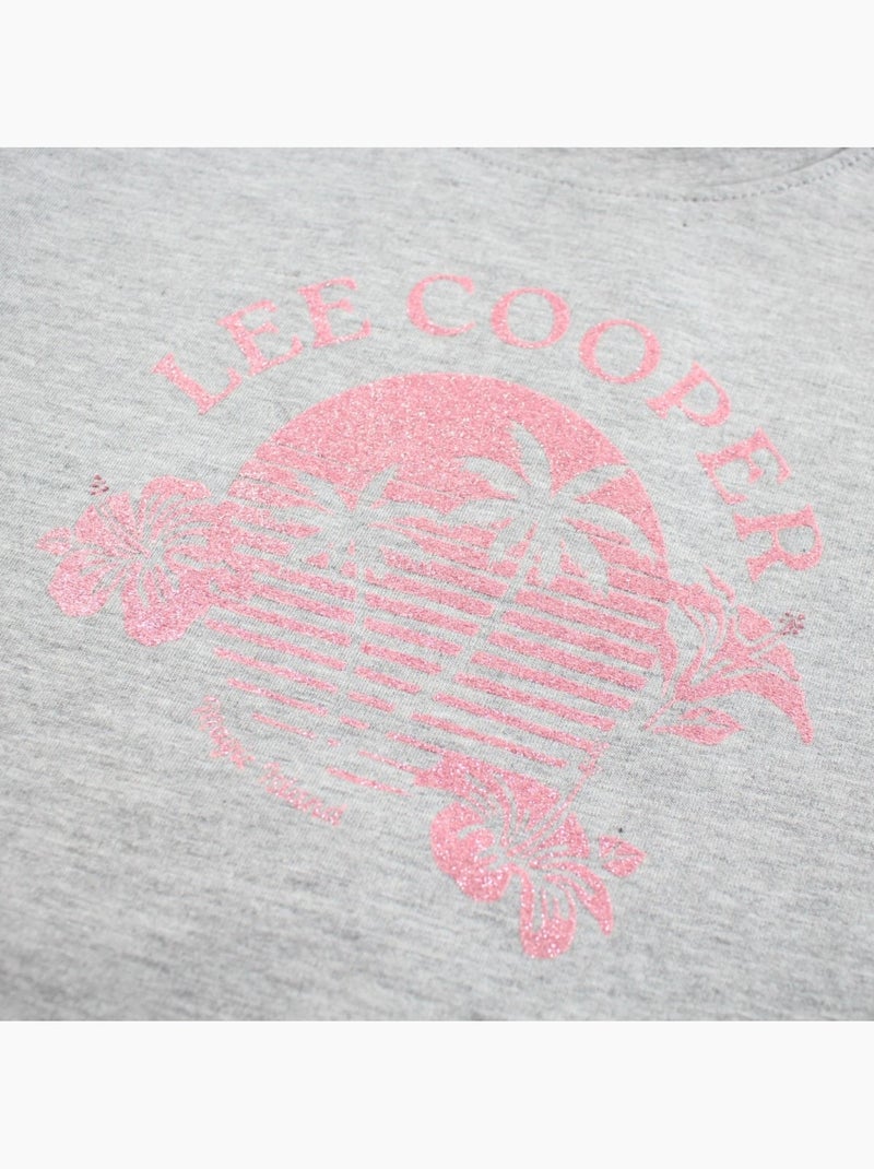 Lee Cooper - Camiseta niña manga corta Gris - Kiabi
