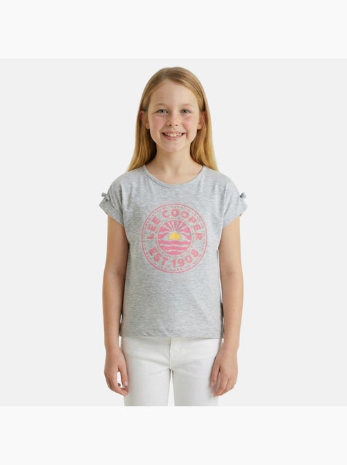 Lee Cooper - Camiseta niña manga corta Lee Coope - Kiabi
