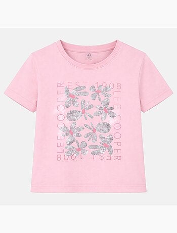 Lee Cooper - Camiseta niña manga corta