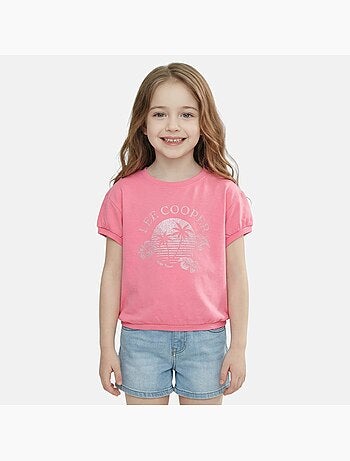 Lee Cooper - Camiseta niña manga corta