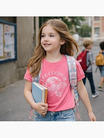 Lee Cooper - Camiseta niña manga corta