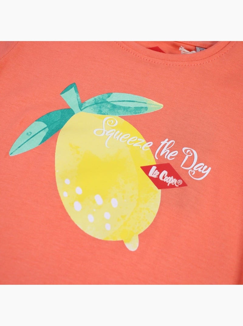 Lee Cooper - Camiseta niña Naranja - Kiabi