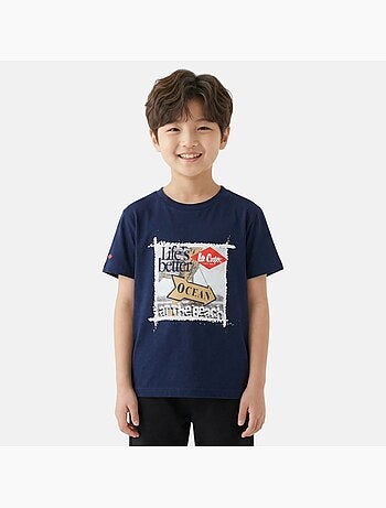 Lee Cooper - Camiseta niño de manga corta