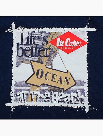 Lee Cooper - Camiseta niño de manga corta