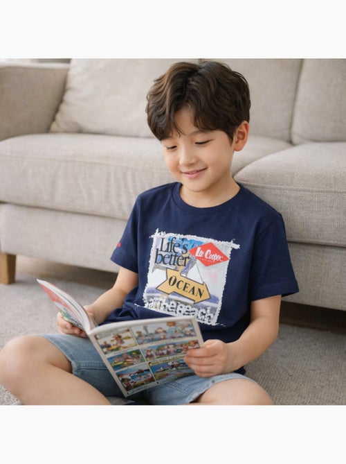 Lee Cooper - Camiseta niño de manga corta - Kiabi