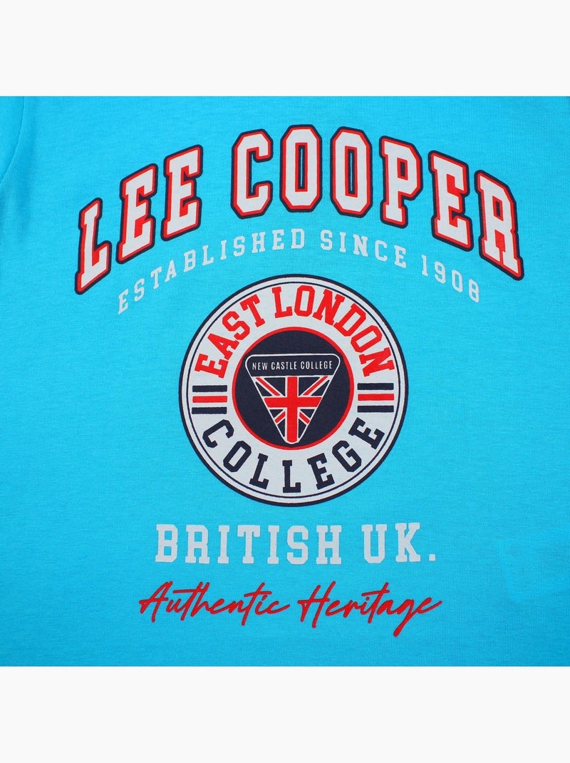 Lee Cooper - Camiseta niño de manga corta Azul - Kiabi