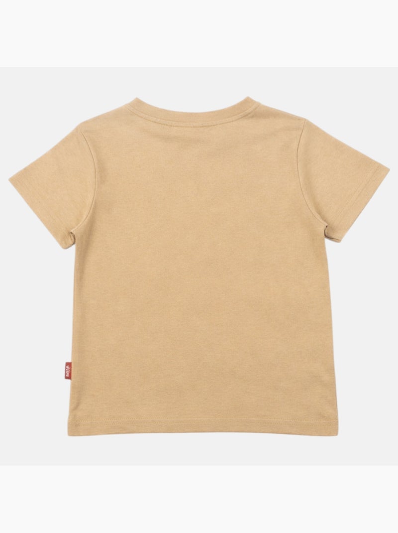 Lee Cooper - Camiseta niño de manga corta Beige - Kiabi