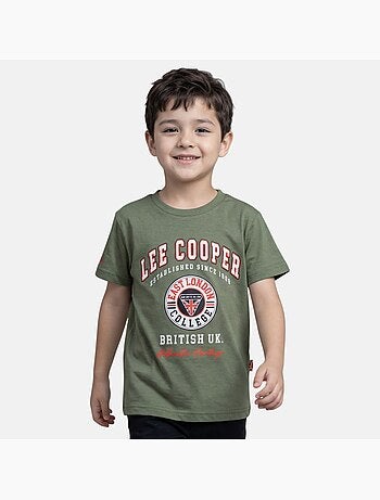 Lee Cooper - Camiseta niño de manga corta