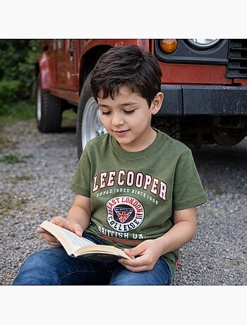 Lee Cooper - Camiseta niño de manga corta