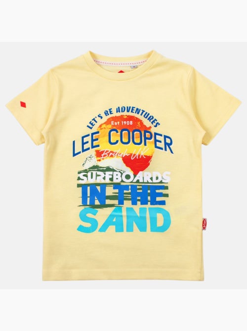 Lee Cooper - Camiseta niño de manga corta con diseño inspirado en el mundo del surf y el verano - Kiabi Lee Cooper - Camiseta niño de manga corta con diseño inspirado en el mundo del surf y el verano - Kiabi