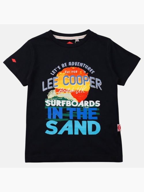 Lee Cooper - Camiseta niño de manga corta con diseño inspirado en el mundo del surf y el verano - Kiabi Lee Cooper - Camiseta niño de manga corta con diseño inspirado en el mundo del surf y el verano - Kiabi