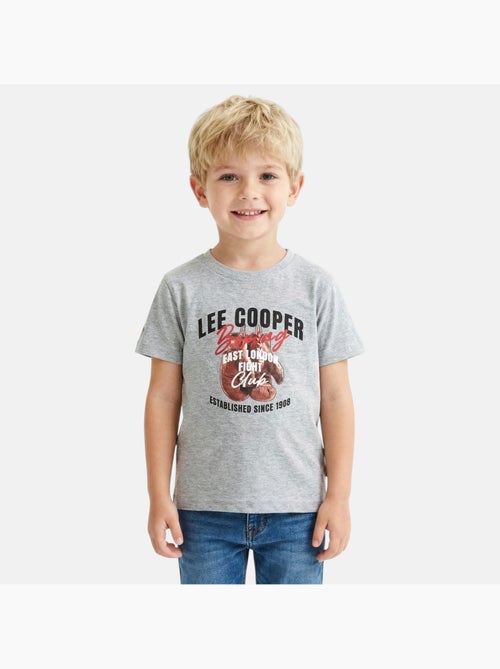 Lee Cooper - Camiseta niño de manga corta con estampado boxing club - Kiabi