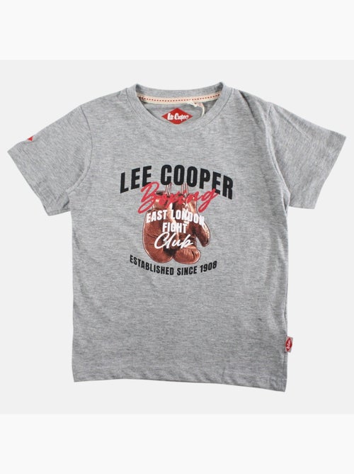 Lee Cooper - Camiseta niño de manga corta con estampado boxing club - Kiabi