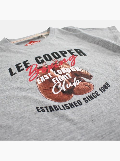 Lee Cooper - Camiseta niño de manga corta con estampado boxing club - Kiabi