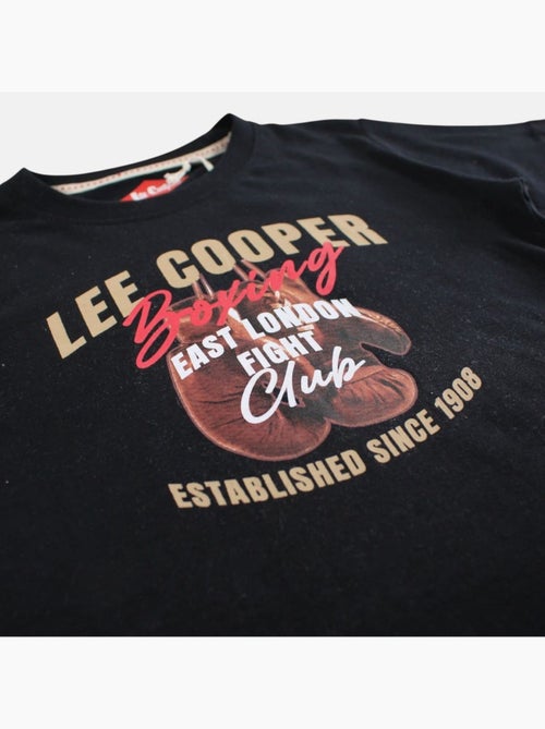 Lee Cooper - Camiseta niño de manga corta con estampado boxing club - Kiabi