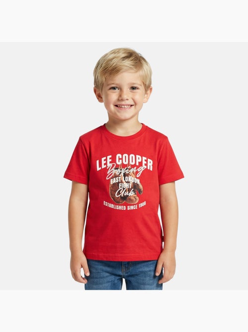 Lee Cooper - Camiseta niño de manga corta con estampado boxing club - Kiabi