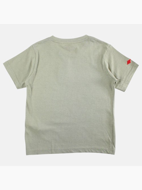 Lee Cooper - Camiseta niño de manga corta con estampado denim brand - Kiabi