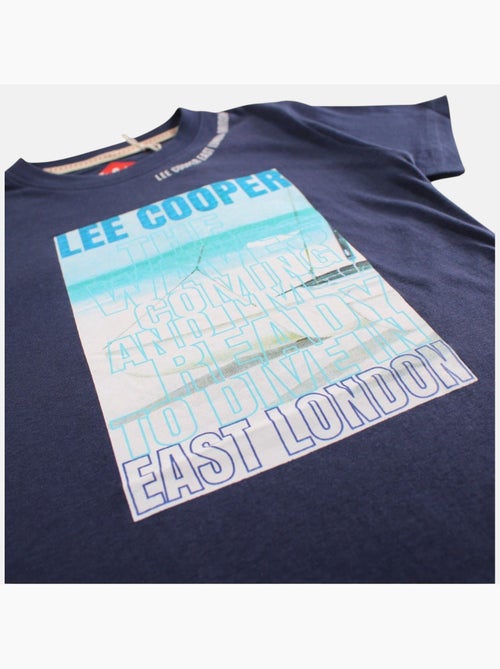Lee Cooper - Camiseta niño de manga corta con estampado East London - Kiabi