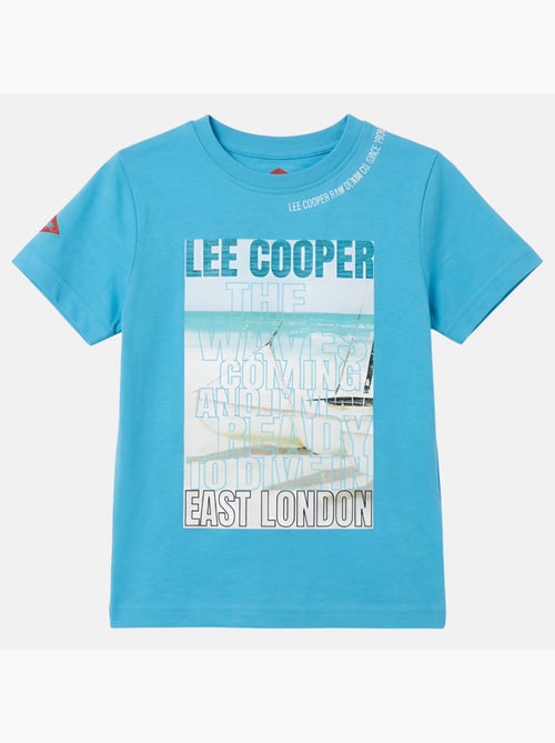 Lee Cooper - Camiseta niño de manga corta con estampado East London - Kiabi