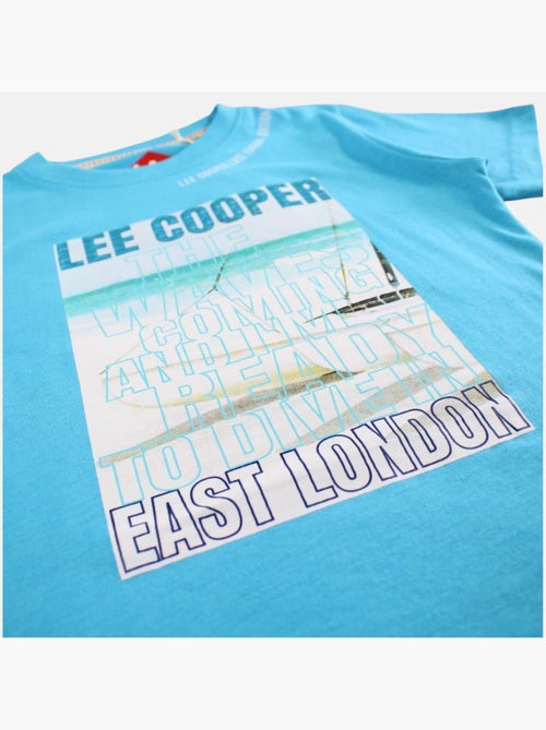 Lee Cooper - Camiseta niño de manga corta con estampado East London - Kiabi