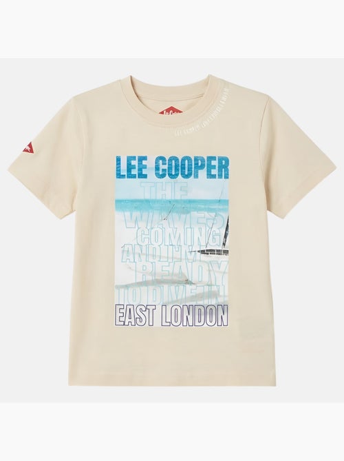 Lee Cooper - Camiseta niño de manga corta con estampado East London - Kiabi