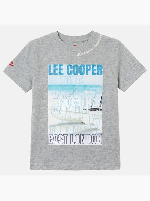 Lee Cooper - Camiseta niño de manga corta con estampado East London - Kiabi
