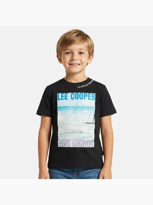 Lee Cooper - Camiseta niño de manga corta con estampado East London - Kiabi