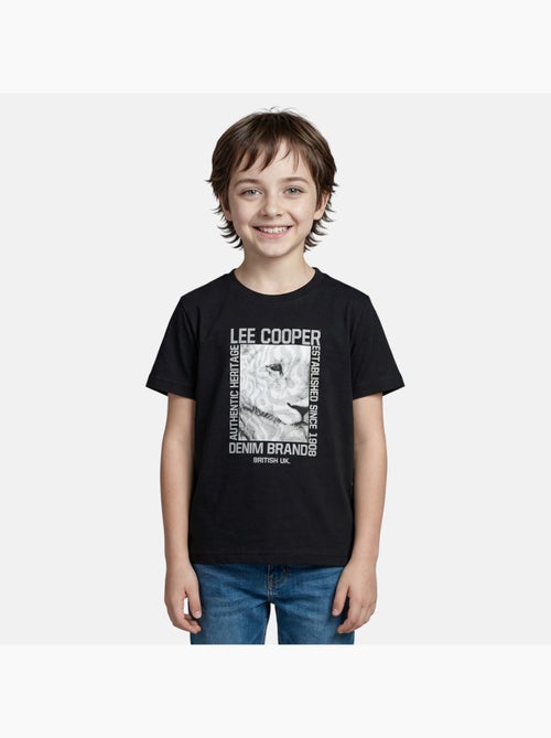 Lee Cooper - Camiseta niño de manga corta con estampado - Kiabi