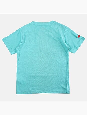 Lee Cooper - Camiseta niño de manga corta con estampado playa