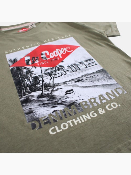Lee Cooper - Camiseta niño de manga corta con estampado sunshine - Kiabi