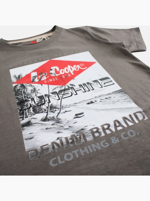 Lee Cooper - Camiseta niño de manga corta con estampado sunshine - Kiabi
