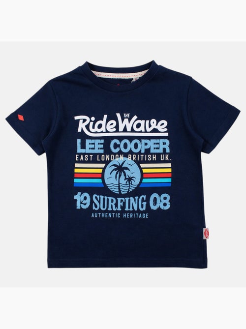 Lee Cooper - Camiseta niño de manga corta con estilo inspirado en el surf - Kiabi