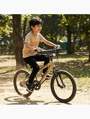 Lee Cooper - Camiseta niño de manga corta con estilo inspirado en el surf