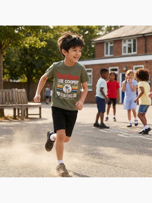 Lee Cooper - Camiseta niño de manga corta con estilo inspirado en el surf - Kiabi