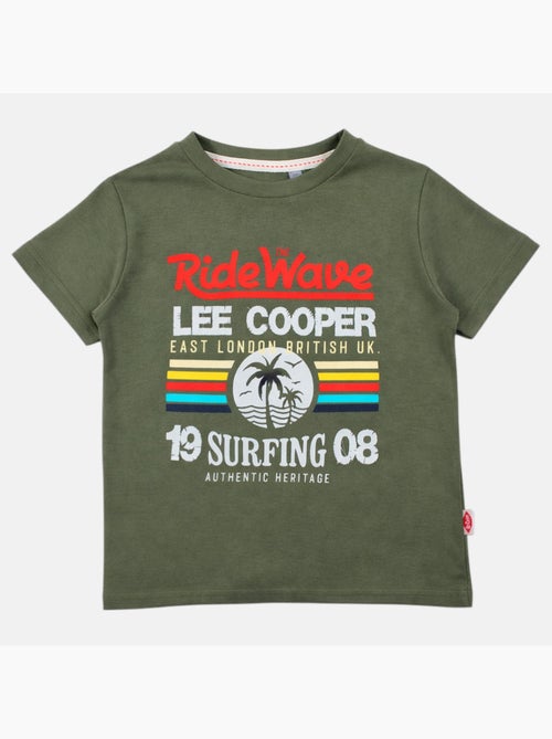 Lee Cooper - Camiseta niño de manga corta con estilo inspirado en el surf - Kiabi