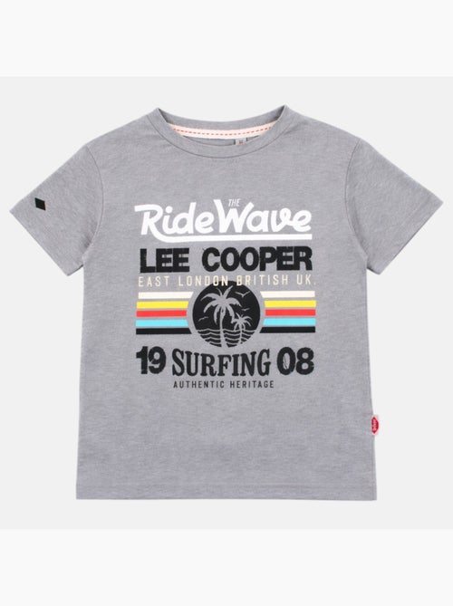 Lee Cooper - Camiseta niño de manga corta con estilo inspirado en el surf - Kiabi