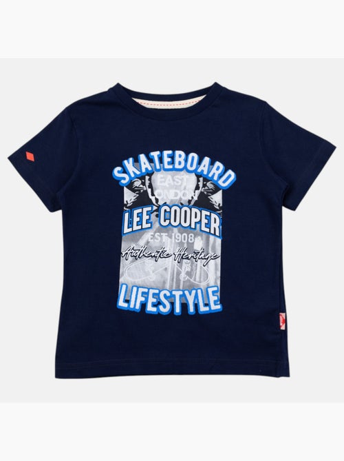 Lee Cooper - Camiseta niño de manga corta con estilo urbano inspirado en el mundo del skateboard - Kiabi