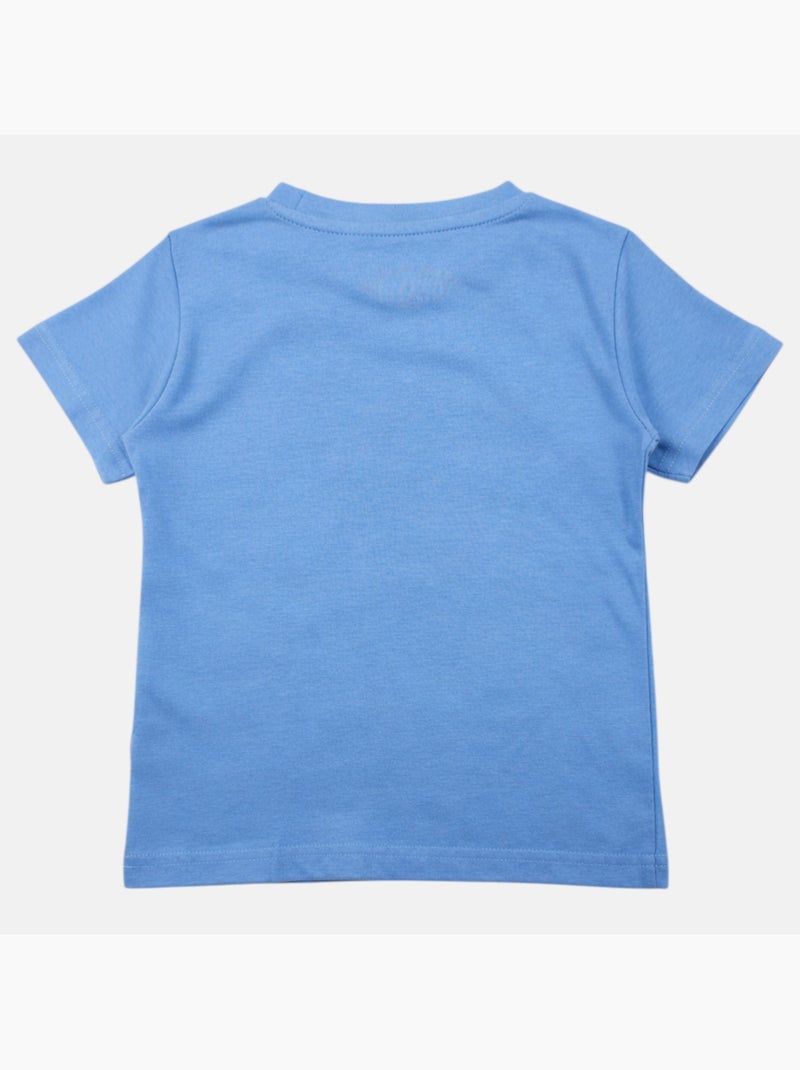 Lee Cooper - Camiseta niño de manga corta con estilo urbano inspirado en el mundo del skateboard Azul - Kiabi